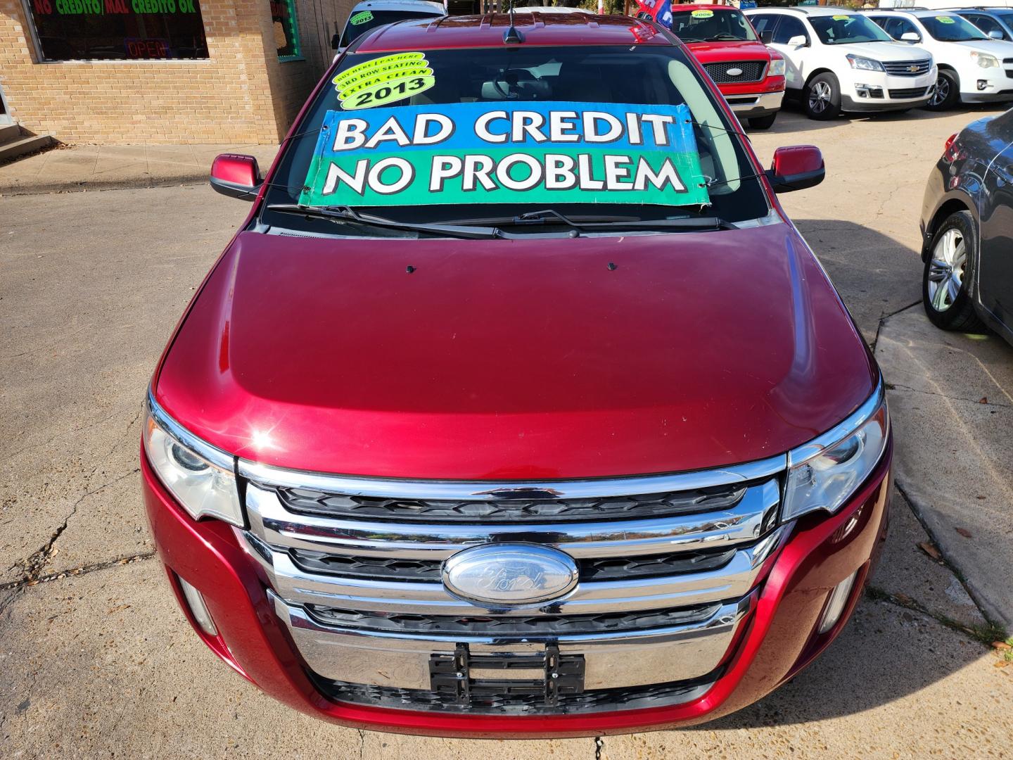 2013 RED Ford Edge Limited (2FMDK3K90DB) with an 2.0L L4 DOHC 16V engine, 6-Speed Automatic transmission, located at 2660 S.Garland Avenue, Garland, TX, 75041, (469) 298-3118, 32.885551, -96.655602 - Photo#8